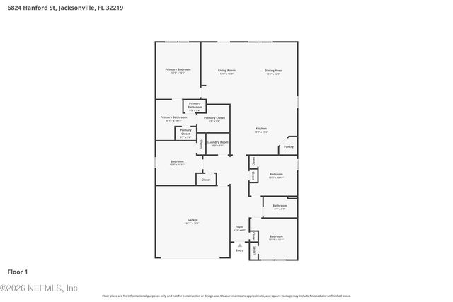 6824 HANFORD Street, Jacksonville, FL 32219