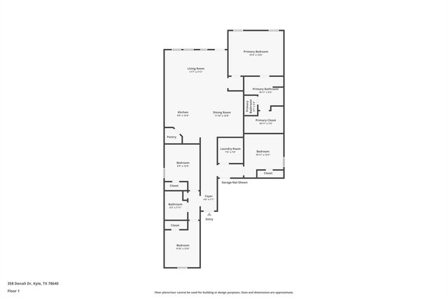 358 DENALI DR, Kyle, TX 78640