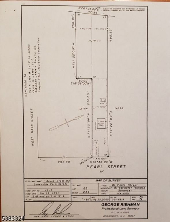 81 Pearl St, Bridgewater Twp., NJ 08807