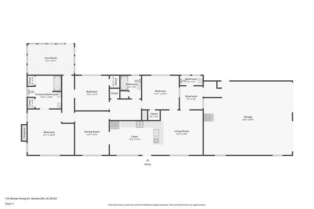 115 Rowes Pump Drive, Rowesville, SC 29133