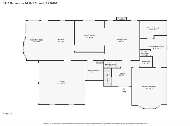 3110 Flatbottom Road, Ball Ground, GA 30107