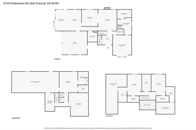 3110 Flatbottom Road, Ball Ground, GA 30107