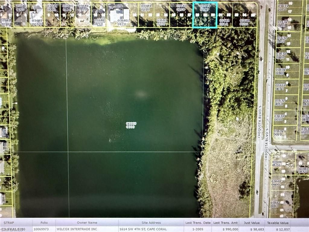 1614 SW 4th ST, CAPE CORAL, FL 33991 — exterior