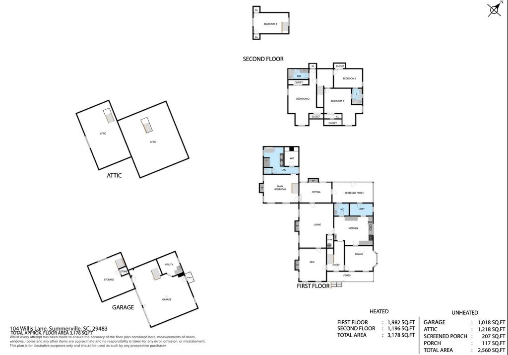 Image 11 of property listing at 104 Willis Lane, Summerville, SC 29483