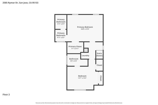 2585 Rymar Drive, San Jose, CA 95133