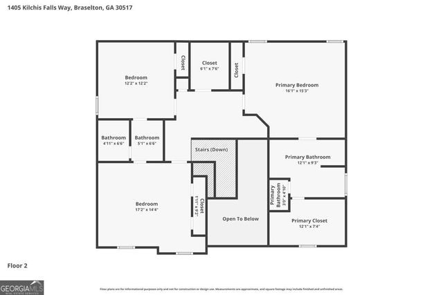 1405 Kilchis Falls Way, Braselton, GA 30517