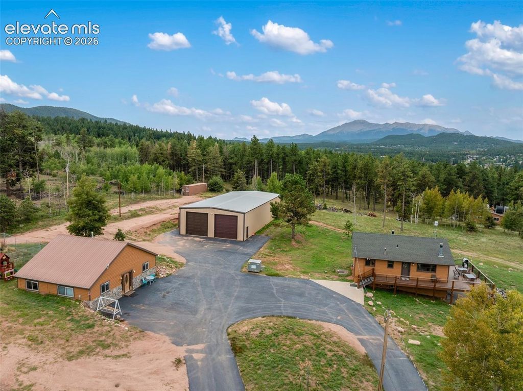 100 Mills Ranch Road, Woodland Park, CO 80863 — exterior
