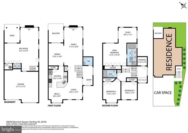 20628 GLENMERE SQ, Sterling, VA 20165