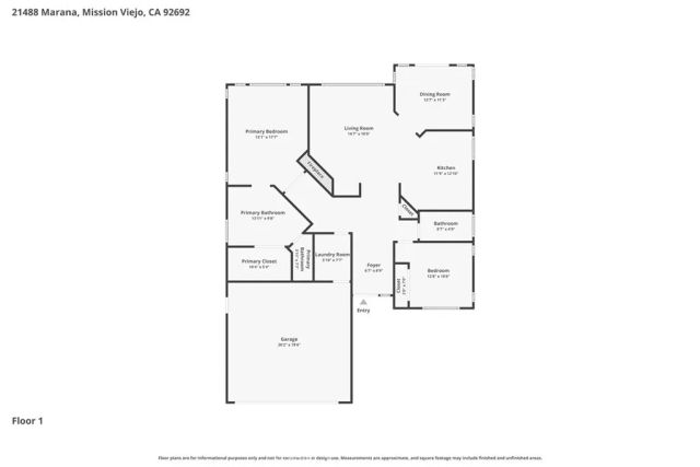 21488 Marana, Mission Viejo, CA 92692