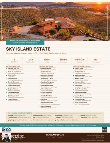 5351 Painted Sky Lane, El Paso, TX 79912