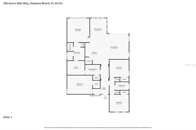 246 AZURE MIST WAY, Daytona Beach, FL 32124