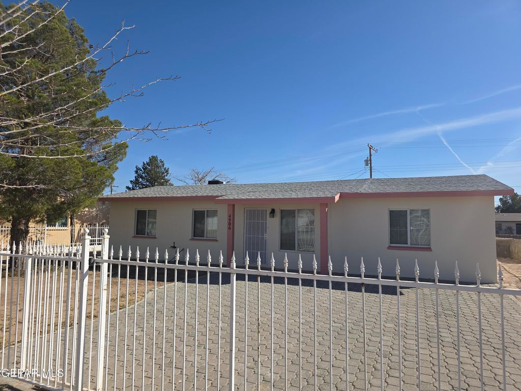 4906 SIERRA MADRE Drive, El Paso, TX 79904