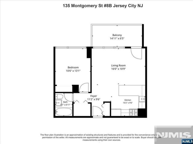 135 Montgomery Street 8B, Jersey City, NJ 07302