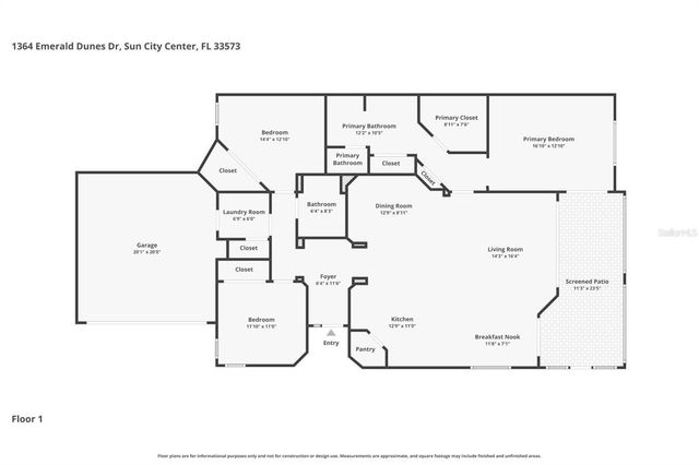 1364 EMERALD DUNES DRIVE, Sun City Center, FL 33573