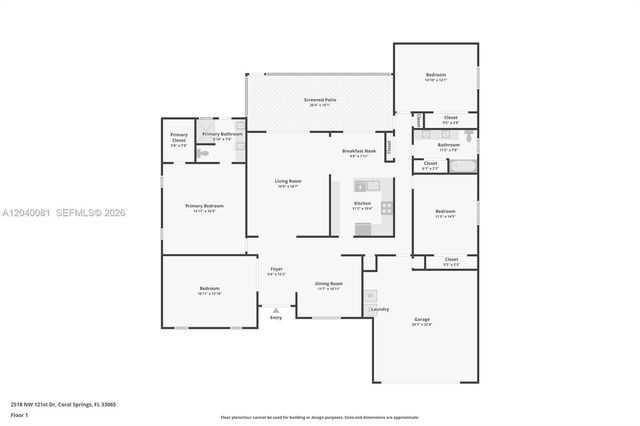 2518 NW 121st Drive, Coral Springs, FL 33065