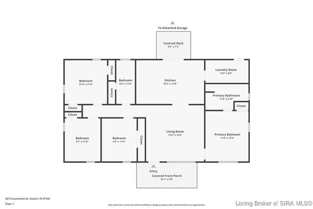 307 S Lawnview Drive, Austin, IN 47102