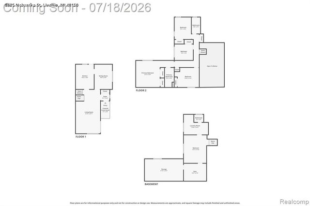 8825 Nebraska Street, Livonia, MI 48150