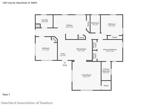1321 Lisa Drive, Wauchula, FL 33873