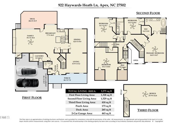 922 Haywards Heath Lane, Apex, NC 27502