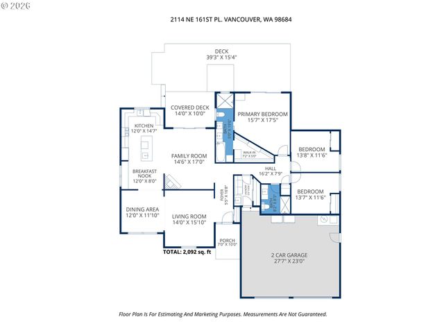 2114 Ne 161ST Pl, Vancouver, WA 98684