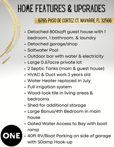 6765 Paso De Cortez, Navarre, FL 32566