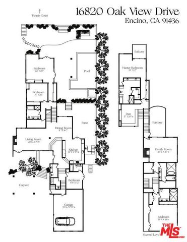 16820 Oak View Drive, Encino, CA 91436