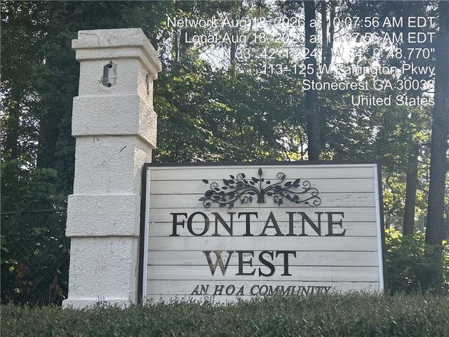 50 Le Parc Fontaine, Lithonia, GA 30038