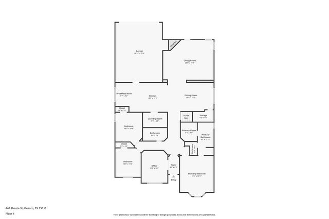 440 Shasta Street, Desoto, TX 75115