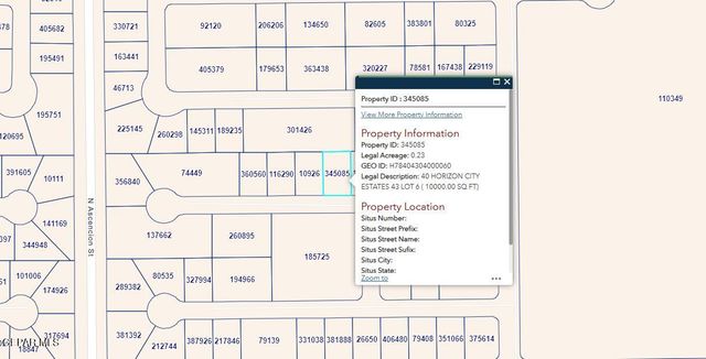 PN-345085 40 Horizon City Estates Lot 6, Horizon City, TX 79928