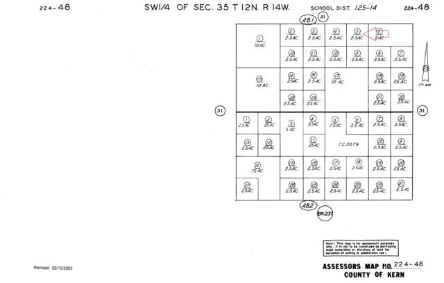 0 Unnamed, Tehachapi, CA 93561