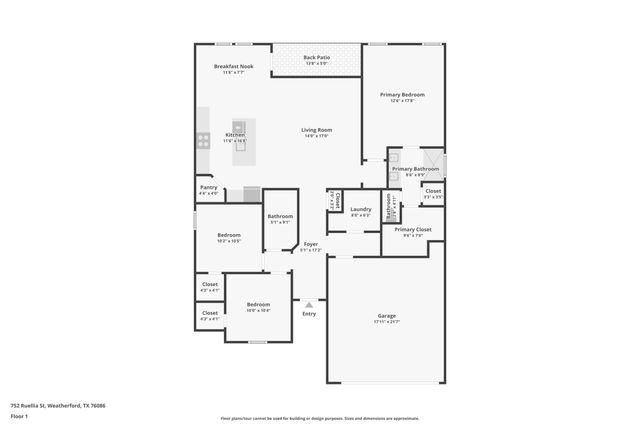 752 Ruellia Street, Weatherford, TX 76086