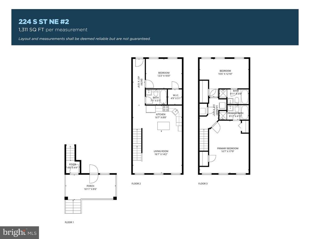 224 S ST NE #2, Washington, DC 20002