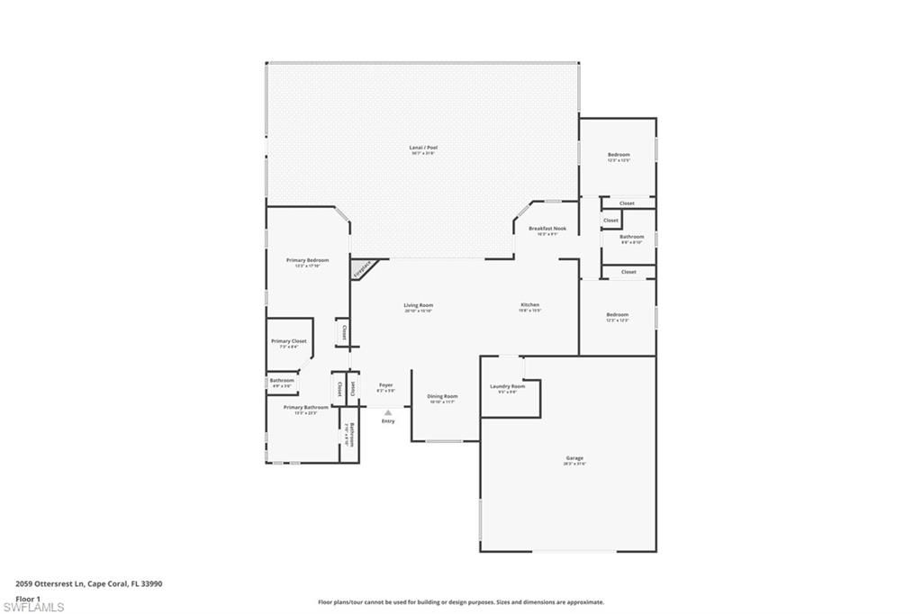 Image 39 of property listing at 2059 Ottersrest LN, Cape Coral, FL 33990