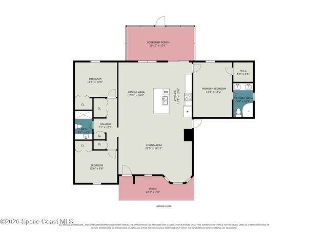 1326 Defender Street NW, Palm Bay, FL 32907