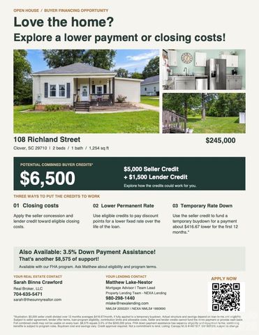 108 Richland Street, Clover, SC 29710