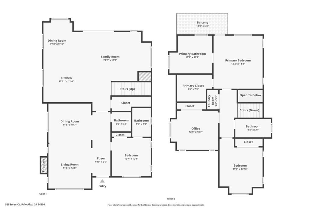 Image 61 of property listing at 568 Irven Court, Palo Alto, CA 94306