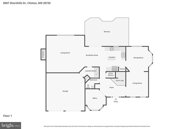 8507 SHORTHILLS DR, Clinton, MD 20735