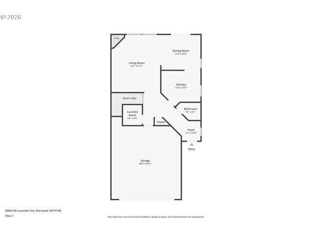 20684 Sw LAVENDER Ave, Sherwood, OR 97140
