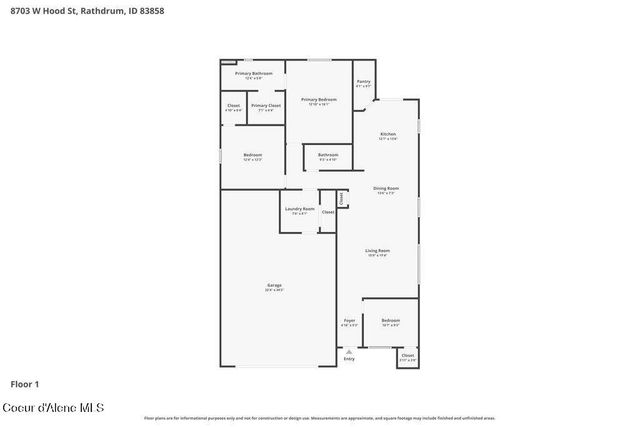 8703 W Hood ST, Rathdrum, ID 83858