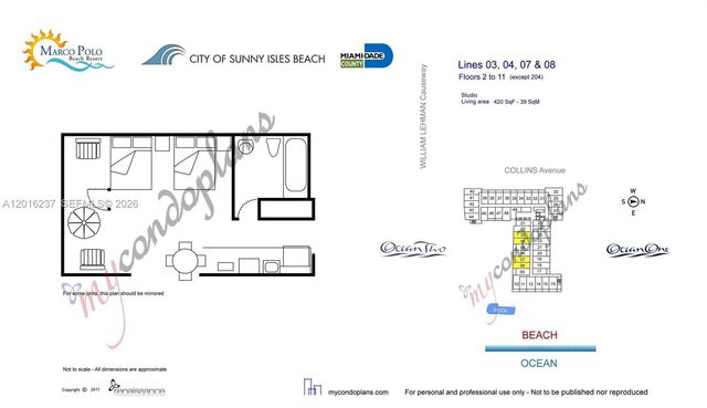 19201 Collins Avenue 707, Sunny Isles Beach, FL 33160