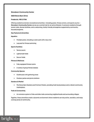 9646 ATTERBURY LN, Frederick, MD 21704