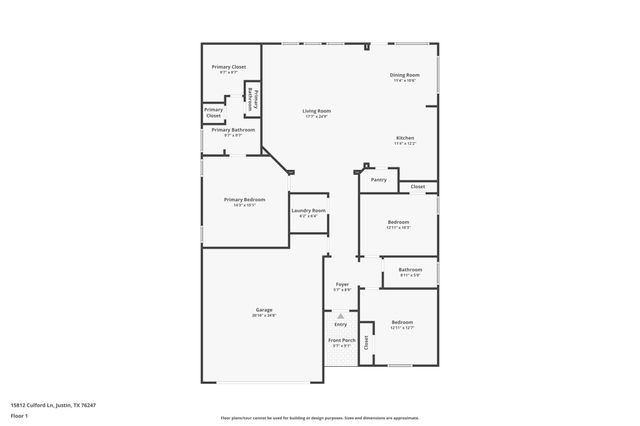 15812 Culford Lane, Fort Worth, TX 76247