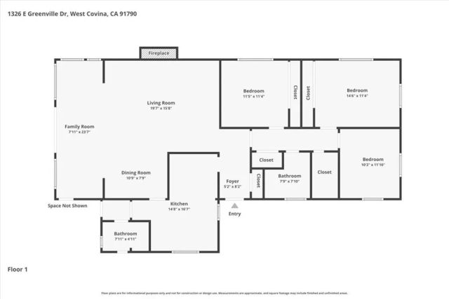 1326 E Greenville Drive, West Covina, CA 91790