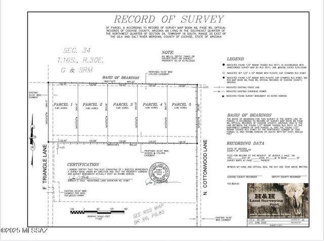 1455 N F Triangle Lane, Benson, AZ 85602