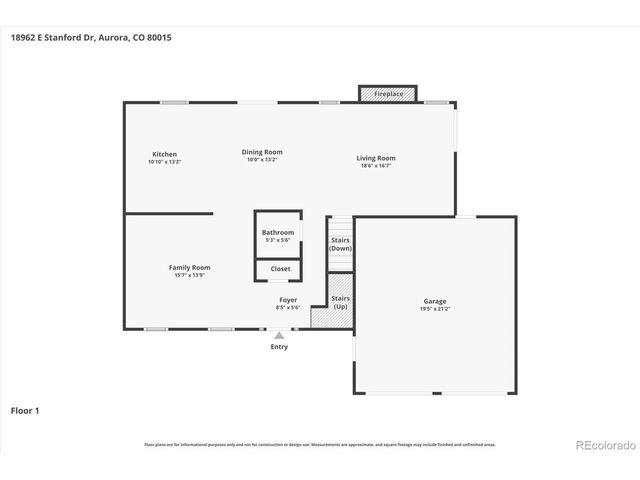 18962 E Stanford Dr, Aurora, CO 80015