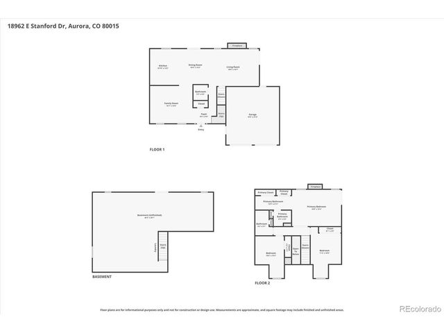 18962 E Stanford Dr, Aurora, CO 80015