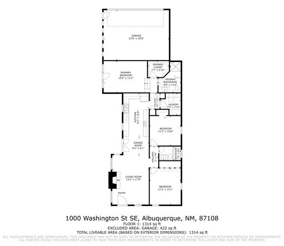 1000 Washington Street SE, Albuquerque, NM 87108