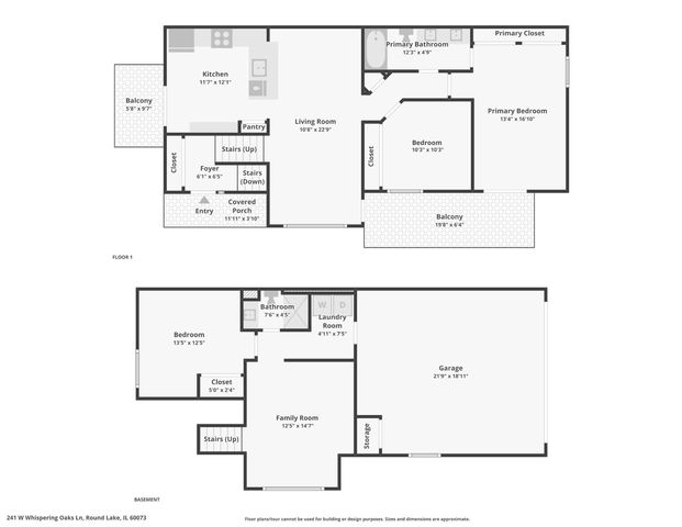 241 W Whispering Oaks Lane, Round Lake, IL 60073