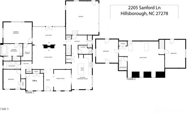 2205 Sanford Lane, Hillsborough, NC 27278