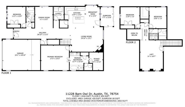 11228 Barn Owl DR, Austin, TX 78754